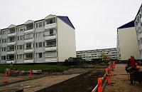  18 oktober 2008. Det går fremad langs blok 43.